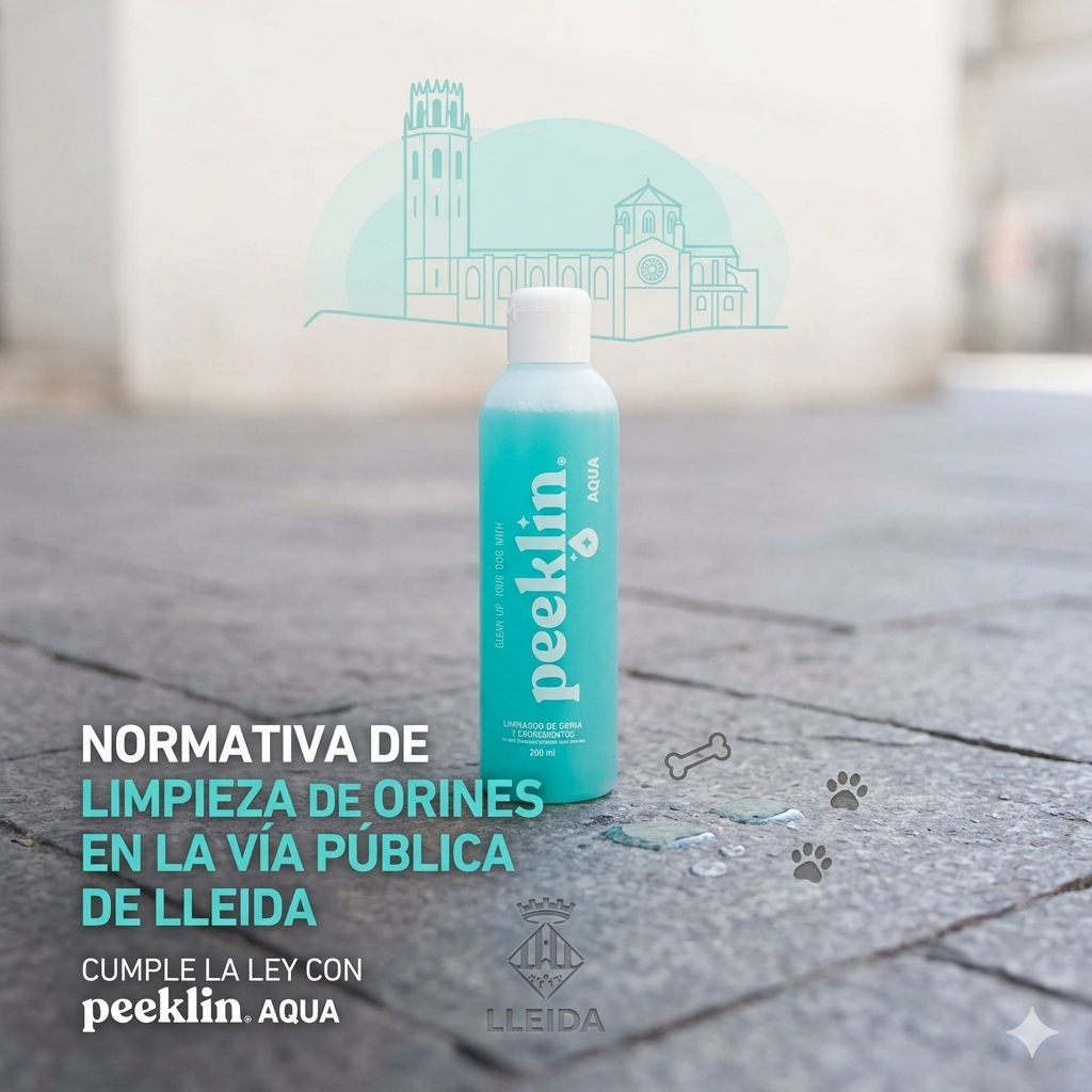 Normativa de orines de perro en Lleida: Mantén la ciudad limpia y evita sanciones con Peeklin